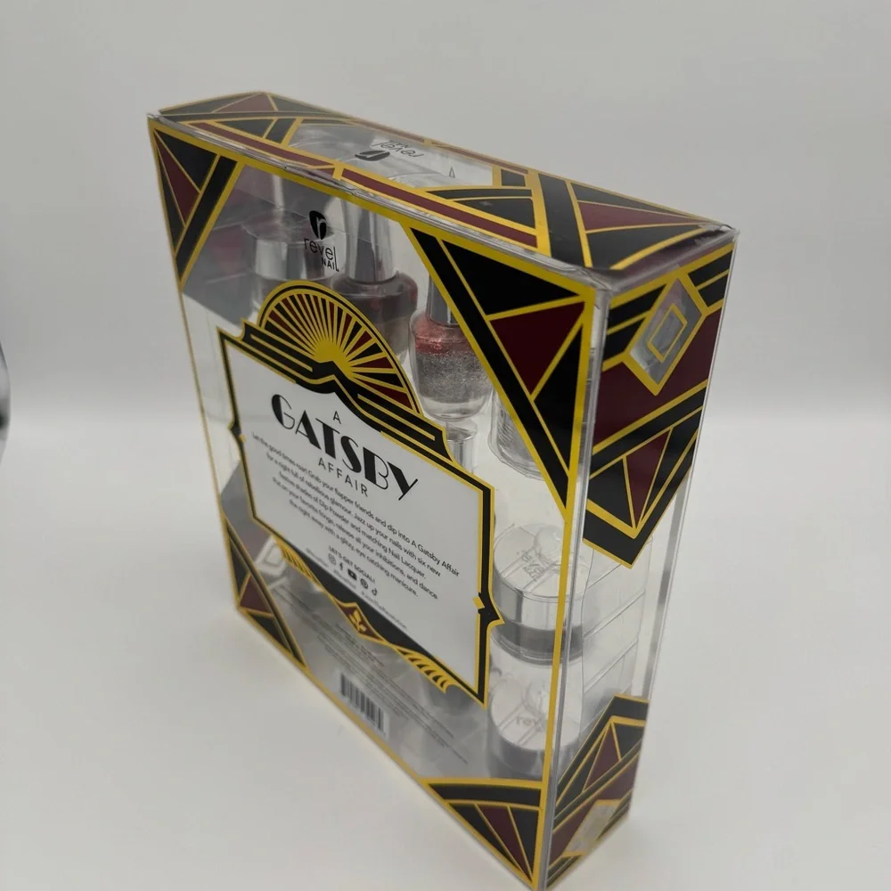 Revel Nail A Gatsby Affair Nail Dip Powder & Lacquer Collection NWT